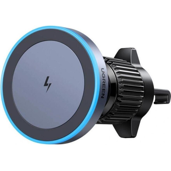 Ugreen Magnetic Car Holder With Inductive Charger W525 For Air Vent 15W Black - (35029)
