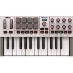 Akai Mpk Mini MK4 - Midi Controller / Control keypad, White - (AKAI Mpk Mini 4W)