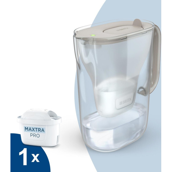Brita Style Essential+1 Maxtra Pro Pp Filter Jug (sand) - (1058041)