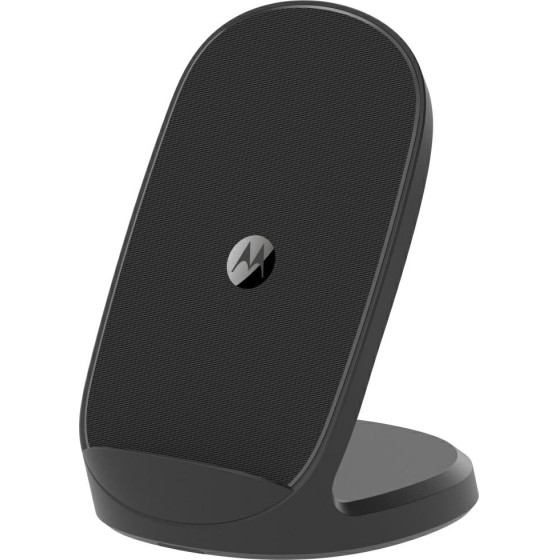 Motorola Wireless Charger Turbopower 15W Stand Pad Qi Black - (119MOTOSTAND15W)