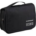 Dunlop - Travel Toiletry Bag With Hanging Hook 25x20x10 Cm (Black) - (8711252572833_BLACK)