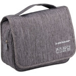 Dunlop - Travel Toiletry Bag With Hanging Hook 25x20x10 Cm (Grey) - (8711252572833_GREY)