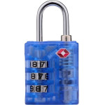 Dunlop - Tsa Combination Lock For Suitcase / Luggage (Blue) - (8711252102795_BLUE)
