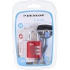 Dunlop - Tsa Combination Lock For Suitcase / Luggage (Red) - (8711252102795_RED)