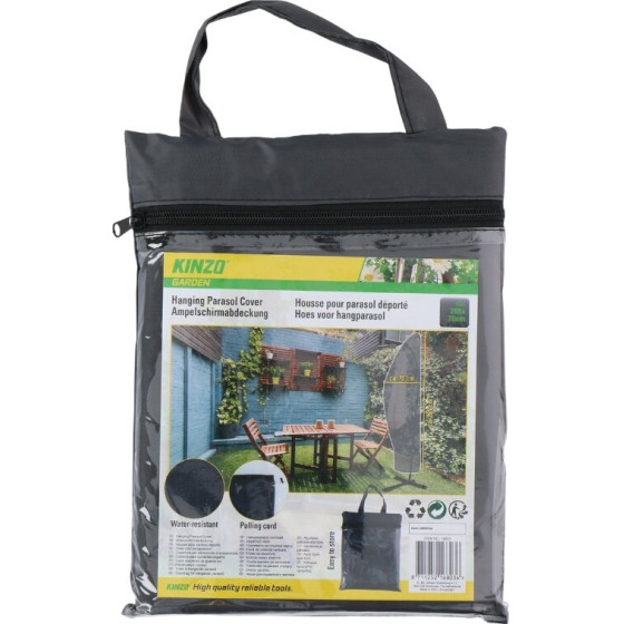 Kinzo - Protective Cover For Garden Umbrella 265x70 Cm (Anthracite) - (871125216803)