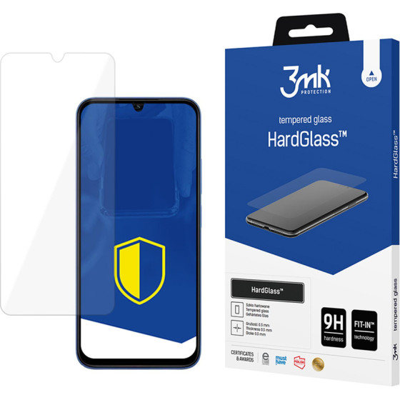3MK Protection 3MK Hardglass Tempered Glass For Xiaomi Redmi 15C - (W-3HarGl-Red15c-0)