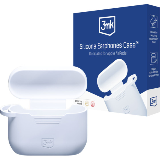3MK Protection 3MK Silicone Airpods Case For Airpods Pro 3 - White - (159970-0)