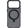 3MK Protection 3MK Smoke Case Mag&Stand For Iphone 17 Pro - Black - (W-3SmCaM&S-AIP17P-0)