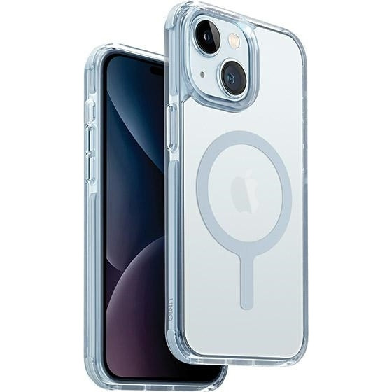 UNIQ Combat Magclick Charging Case For Iphone 15 / 14 / 13 - Light Blue 8886463687567 - (Uni001117-0)