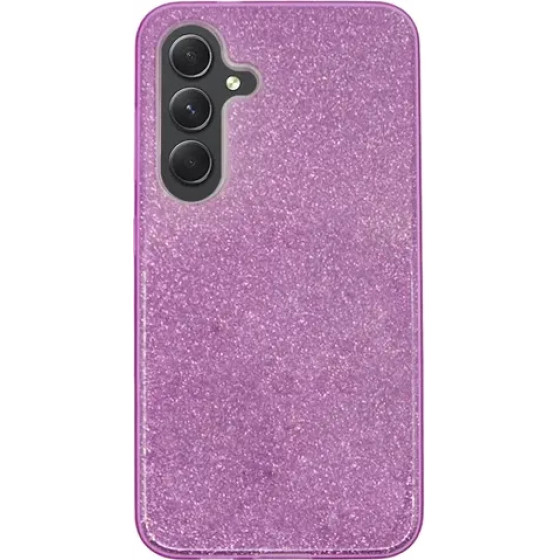 Vivid Glitter Shine Plastic Hard Case Samsung Galaxy S24+ Purple - (CS-FSHN GLT 4-2403011)