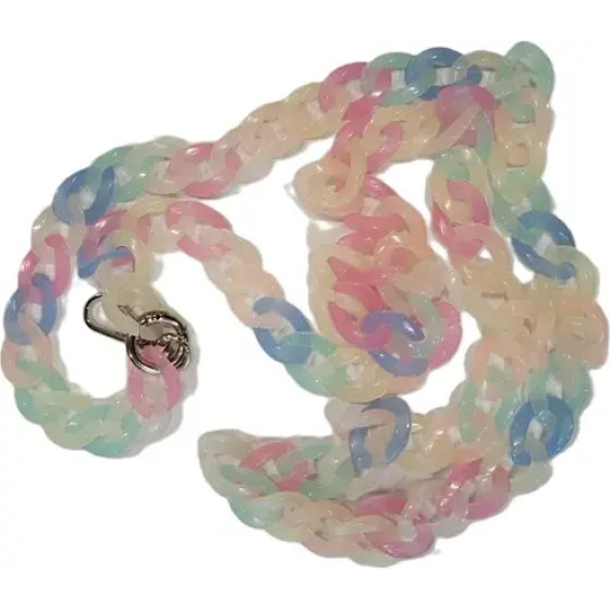 Vivid Lanyard Acrylic Neck Chain Colorful - (CS-PHL 2-2403002)