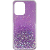 Vivid Liquid Glitter Case Redmi 13C Purple/Multicolor - (CS-FSHN GLT 6-2403006)
