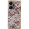 Vivid Mermaid Scale Silicone Case Redmi Note 13 Pro+ 5G Rose Gold - (CS-FSHN BLK-2403007)