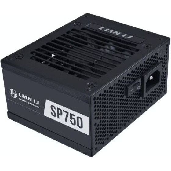 Lian Li SP750 V2 Gold Black - 750W Sfx Psu - 12V-2x6 - Low Noise - 80 Plus Gold - Atx 3.1 - Pcie 5 - (G9P.SP0750G.B000.EU)