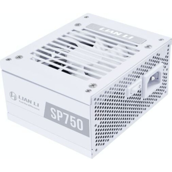 Lian Li SP750 V2 Gold White - 750W Sfx Psu - 12V-2x6 - Low Noise - 80 Plus Gold - Atx 3.1 - Pcie 5 - (G9P.SP0750G.W000.EU)