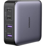 Ugreen Nexode Charger CD327 2x USB-C 2x USB-A Gan 65W Grey - (90747B)