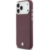 BMW Sign Full Wrapped Metal Magsafe Case For Iphone 17 Pro Max Red - (BMHMP17X23PUFWR)