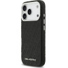 Karl Lagerfeld Fw Stamped Karl Magsafe Case For Iphone 17 Pro Black - (KLHMP17LPGKLFOFK)