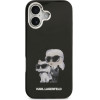 Karl Lagerfeld Iml Aquarelle Karl & Choupette & Logo Magsafe Case For Iphone 17 Black - (KLHMP17SHMKCAQOK)