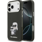 Karl Lagerfeld Iml Aquarelle Karl & Choupette & Logo Magsafe Case For Iphone 17 Pro Black - (KLHMP17LHMKCAQOK)