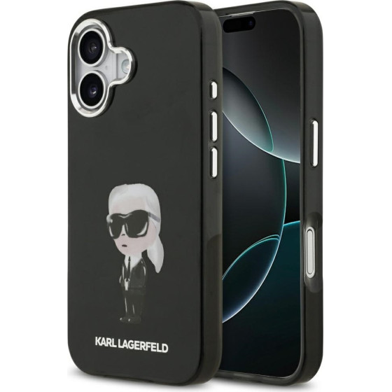 Karl Lagerfeld Iml Aquarelle Karl & Logo Magsafe Case For Iphone 17 Black - (KLHMP17SHMKIAQOK)