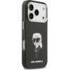 Karl Lagerfeld Iml Aquarelle Karl & Logo Magsafe Case For Iphone 17 Pro Black - (KLHMP17LHMKIAQOK)