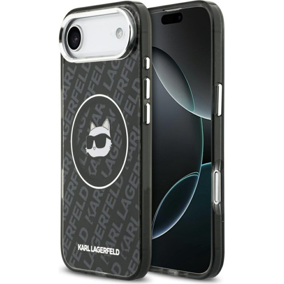 Karl Lagerfeld Iml Choupette Head Logo Magsafe Case For Iphone Air Black - (KLHMP17MHMKBCHOK)
