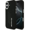 MERCEDES Amg Silicone Oversize Rhombs Magsafe Case For Iphone 17 Black - (AMHMP17S24SORYK)