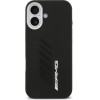 MERCEDES Amg Silicone Oversize Rhombs Magsafe Case For Iphone 17 Black - (AMHMP17S24SORYK)