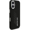 MERCEDES Amg Silicone Oversize Rhombs Magsafe Case For Iphone 17 Black - (AMHMP17S24SORYK)