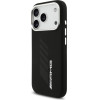 MERCEDES Amg Silicone Oversize Rhombs Magsafe Case For Iphone 17 Pro Black - (AMHMP17L24SORYK)