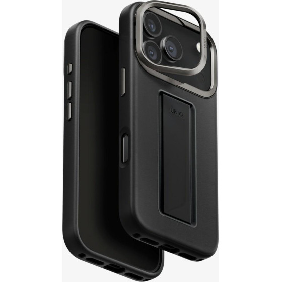 UNIQ Case Heldro Pro For Iphone 17 Pro Magclick Charging Black - (UNIQ-IP6.3P(2025)-HELPMDBLK)
