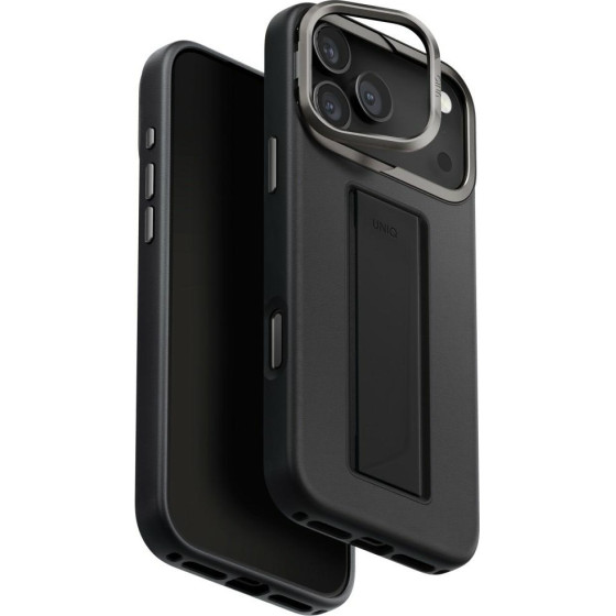 UNIQ Case Heldro Pro For Iphone 17 Pro Max Magclick Charging Black - (UNIQ-IP6.9P(2025)-HELPMDBLK)