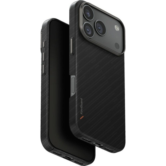UNIQ Case Keva Edge For Iphone 17 Pro Magclick Charging Black - (UNIQ-IP6.3P(2025)-KEVAEDMCBLK)