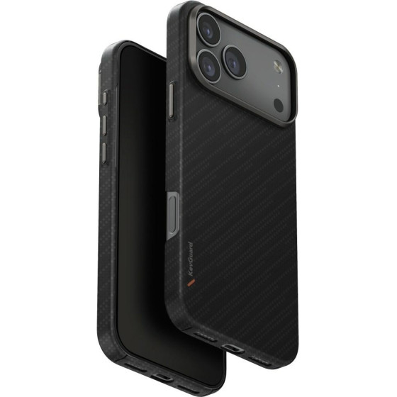 UNIQ Case Keva Edge For Iphone 17 Pro Max Magclick Charging Black - (UNIQ-IP6.9P(2025)-KEVAEDMCBLK)