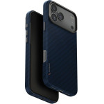 UNIQ Case Keva Edge For Iphone 17 Pro Max Magclick Charging Blue - (UNIQ-IP6.9P(2025)-KEVAEDMTBLU)