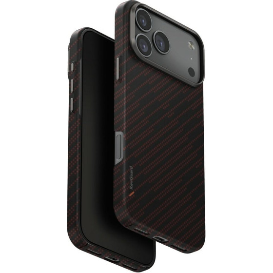 UNIQ Case Keva Edge For Iphone 17 Pro Max Magclick Charging Orange - (UNIQ-IP6.9P(2025)-KEVAEDMRORG)