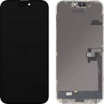MP Lcd Display Module For Apple Iphone 16 Pro Max, Oled Fhd Ic Movable Version, Aftermarket, Black