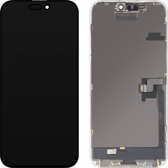 MP Lcd Display Module For Apple Iphone 16 Pro Max, Oled Fhd Ic Movable Version, Aftermarket, Black