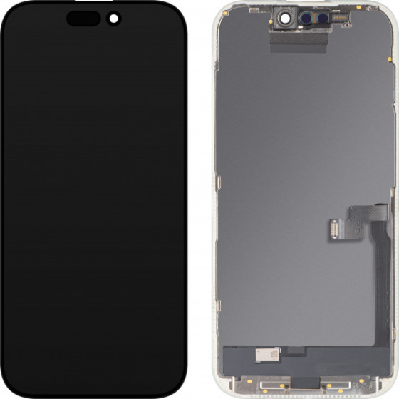 MP Lcd Display Module For Apple Iphone 16 Pro, Oled Fhd Ic Movable Version, Aftermarket, Black