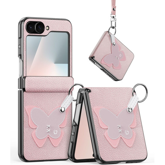 Dux Ducis Case Luvy For Samsung Z Flip 7 FE/W25 FLIP/ Z Flip 6 pink