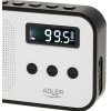 Adler Digital Radio Pll AM/Fm BLACK/White Oem - (AD1908)