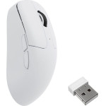 Keychron M2 8k White Wireless Optical Mouse - 8K Polling Rate Ultra-Lightweight - (M2-A24)