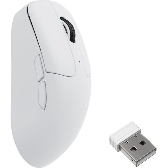Keychron M2 8k White Wireless Optical Mouse - 8K Polling Rate Ultra-Lightweight - (M2-A24)