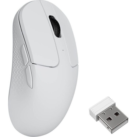 Keychron M3 Mini 8k White Wireless Mouse - 8K Polling Rate Ultra-Lightweight - (M3M-A24)