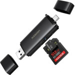 Ugreen Czytnik Kart USB-C/USB-A 2w1 CM803 SD+Tf 312MB/s - (65024)