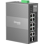 TP-Link Omada 10-Port Gigabit Industrial Easy Managed Switch With 6-Port PoE+ And 2-Port PoE++ - (IES210GPP)