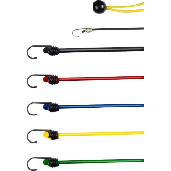 Dunlop - Bungee / Luggage Cords With Hooks 18 Pcs - (871125249696)