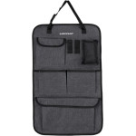 Dunlop - Car Back Seat Organizer 65x41 Cm (Grey) - (871125234628)