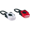 Dunlop - Set Of Silicone Bicycle Lights Front And Rear Led - (871125225545)